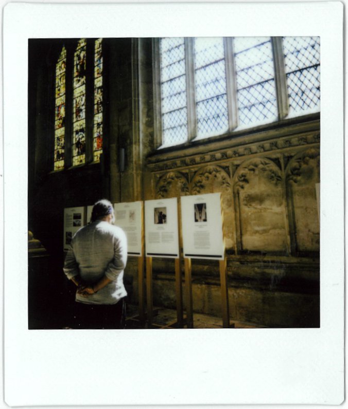 Peterborough Cathedral Polaroid 1