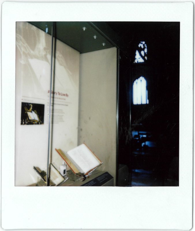 Peterborough Cathedral Polaroid 2