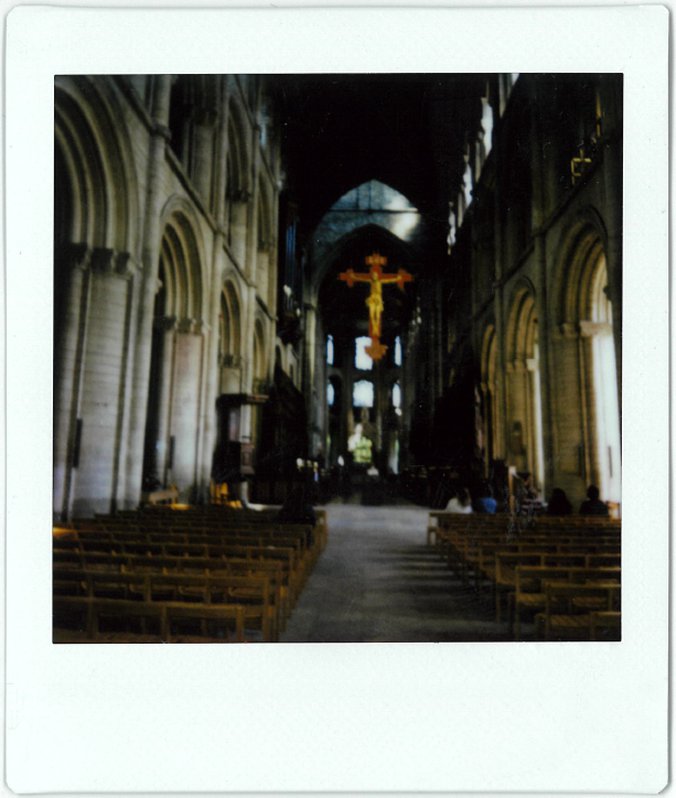 Peterborough Cathedral Polaroid 6